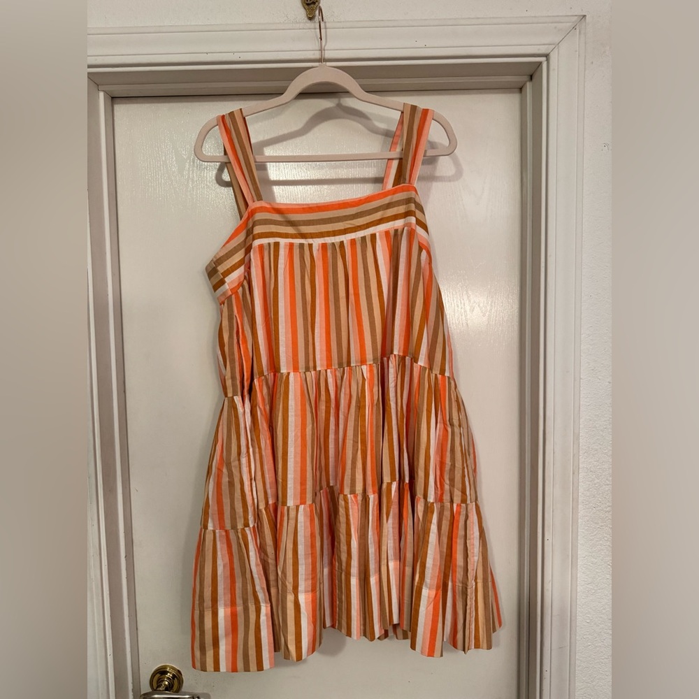 NWOT MinkPink Striped Swing Dress